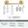 Amerock BH36091CZ | Champagne Bronze Single Post Toilet Paper Holder | 7-1/16 in. (179 mm) Length Toilet Tissue Holder | Stature | Bath Tissue Holder | Bathroom Hardware | Bath Accessories(Champagne Bronze)