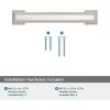 Amerock BP54031CZ | Champagne Bronze Appliance Pull | 18 inch (457mm) Center-to-Center Cabinet Handle | Appoint | Furniture Hardware(Polished Nickel)