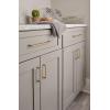 Amerock Factor 18 inch (457mm) Center-to-Center Champagne Bronze Appliance Pull, BP36967CZ(Champagne Bronze)