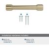 Amerock Faircrest 3 inch (76mm) Center-to-Center Champagne Bronze Cabinet Pull, BP37462CZ(Golden Champagne)