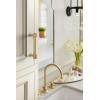 Amerock Farewind 8-13/16 inch (224mm) Center-to-Center Polished Chrome Cabinet Pull, BP3780726(Champagne Bronze)