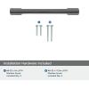 Amerock Riva 18 inch (457mm) Center-to-Center Champagne Bronze Appliance Pull, BP55371CZ(Graphite)