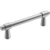 Amerock | Cabinet Pull | Polished Chrome | 5-1/16 inch (128 mm) Center-to-Center | Destine | 1 Pack | Drawer Pull | Cabinet Handle | Cabinet Hardware(Polished Chrome)