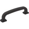 Amerock | Cabinet Pull | Polished Chrome | 5-1/16 inch (128 mm) Center-to-Center | Surpass | 1 Pack | Drawer Pull | Cabinet Handle | Cabinet Hardware(Matte Black)