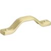 Amerock | Kitchen Cabinet Pull | Antique Iron | 6-5/16 in (160 mm) Center-to-Center | Jolene | 1 Pack | Furniture Hardware | Cabinet Handle | Bathroom Drawer Pull(Matte Gold)