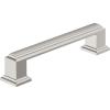Amerock BP54031CZ | Champagne Bronze Appliance Pull | 18 inch (457mm) Center-to-Center Cabinet Handle | Appoint | Furniture Hardware(Polished Nickel)