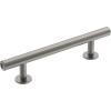 Amerock BP54050CZ | Champagne Bronze Appliance Pull | 12 inch (305mm) Center-to-Center Cabinet Handle | Radius | Furniture Hardware(Satin Nickel)