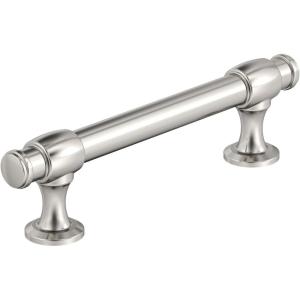 Amerock | Cabinet Pull | Oil Rubbed Bronze | 7-9/16 inch (192 mm) Center-to-Center | Winsome | 1 Pack | Drawer Pull | Cabinet Handle | Cabinet Hardware(Polished Nickel)