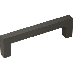 Amerock | Cabinet Pull | Oil Rubbed Bronze | 8-13/16 inch (224 mm) Center-to-Center | Monument | 1 Pack | Drawer Pull | Cabinet Handle | Cabinet Hardware(Matte Black)