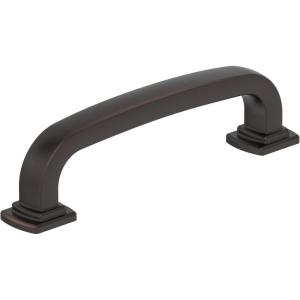 Amerock | Cabinet Pull | Polished Chrome | 5-1/16 inch (128 mm) Center-to-Center | Surpass | 1 Pack | Drawer Pull | Cabinet Handle | Cabinet Hardware(Oil Rubbed Bronze)