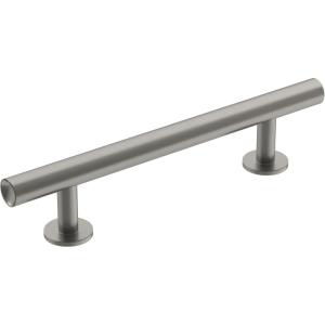 Amerock BP54050CZ | Champagne Bronze Appliance Pull | 12 inch (305mm) Center-to-Center Cabinet Handle | Radius | Furniture Hardware(Satin Nickel)