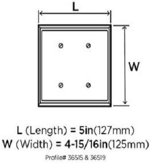 image:imageAmerock Wall Plate Golden Champagne 2 Toggle Switch Plate Cover Mulholland 1 Pack Light Switch CoverOil Rubbed Bronze