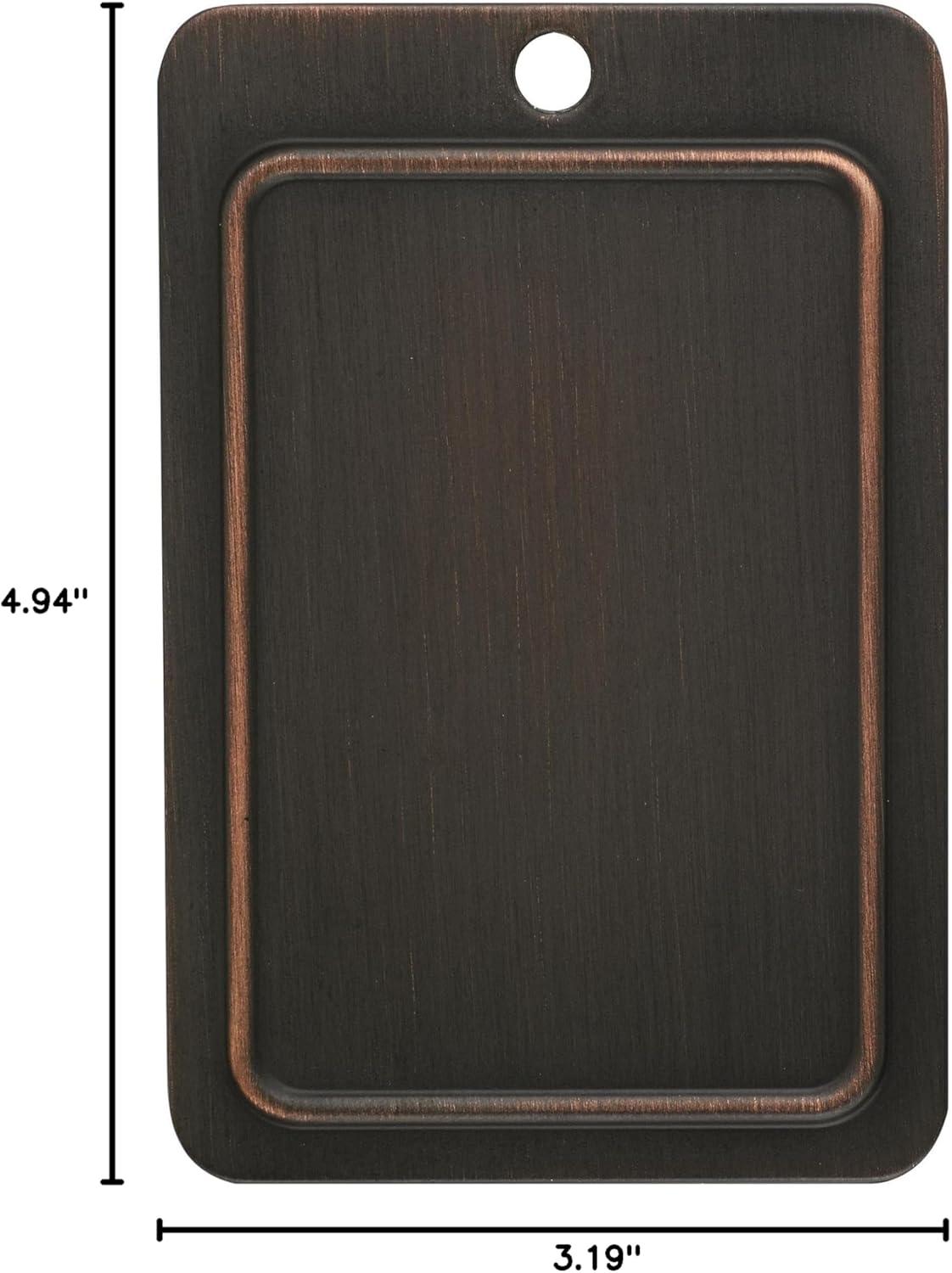 image:imageAmerock Wall Plate Golden Champagne 2 Toggle Switch Plate Cover Mulholland 1 Pack Light Switch CoverOil Rubbed Bronze