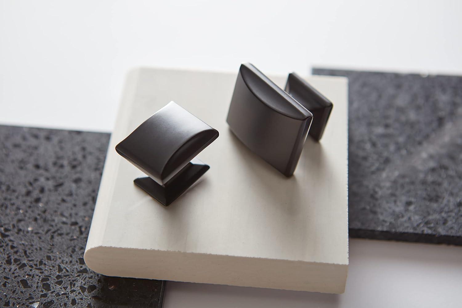 image:imageAmerock Cabinet Knob Oil Rubbed Bronze 114 inch 32 mm Length Candler 10 Pack Drawer Knob Cabinet HardwareBlack Bronze
