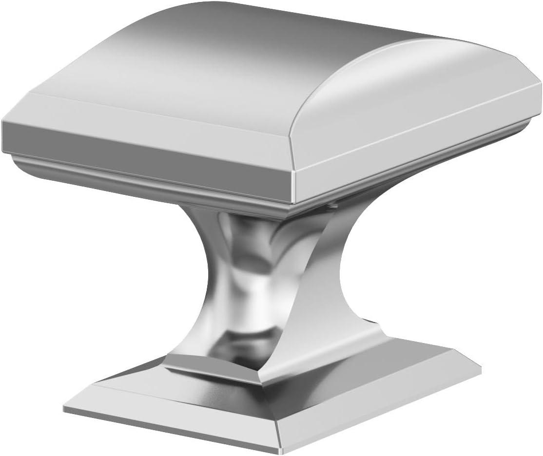 image:imageAmerock Cabinet Knob Oil Rubbed Bronze 114 inch 32 mm Length Candler 10 Pack Drawer Knob Cabinet HardwarePolished Chrome