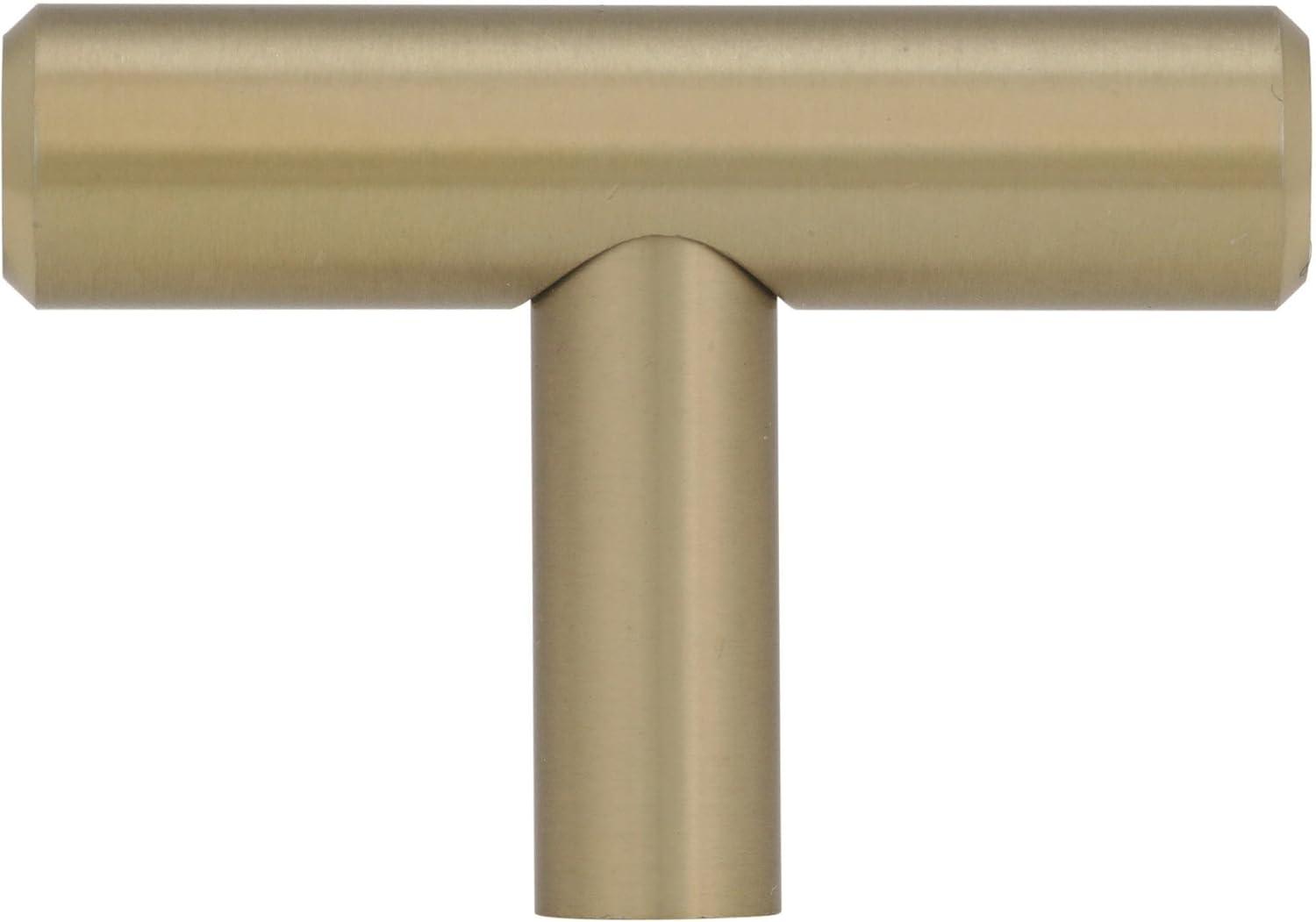image:imageAmerock Cabinet Knob Stainless Steel 11516 inch 49 mm Length Bar Pulls 1 Pack Drawer Knob Cabinet HardwareGolden Champagne