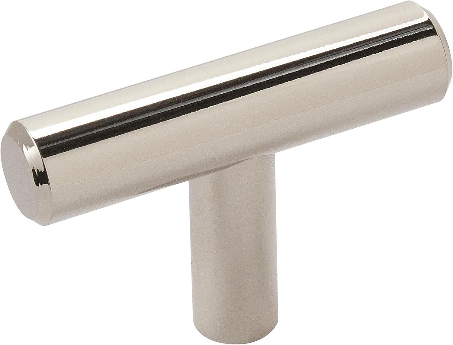 image:imageAmerock Cabinet Knob Stainless Steel 11516 inch 49 mm Length Bar Pulls 1 Pack Drawer Knob Cabinet HardwarePolished Nickel