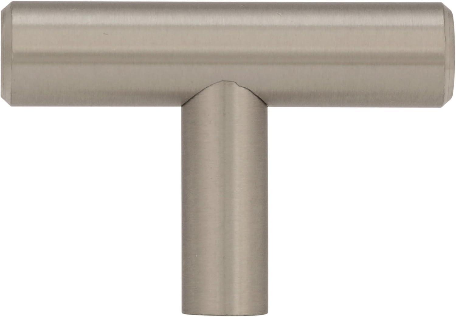 image:imageAmerock Cabinet Knob Stainless Steel 11516 inch 49 mm Length Bar Pulls 1 Pack Drawer Knob Cabinet HardwareSterling Nickel
