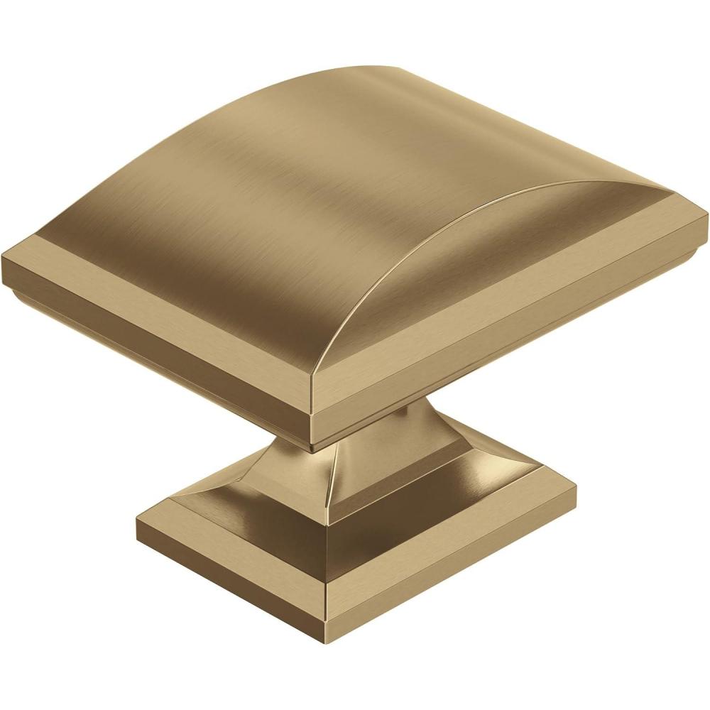 image:imageAmerock Cabinet Knob Oil Rubbed Bronze 114 inch 32 mm Length Candler 10 Pack Drawer Knob Cabinet HardwareChampagne Bronze