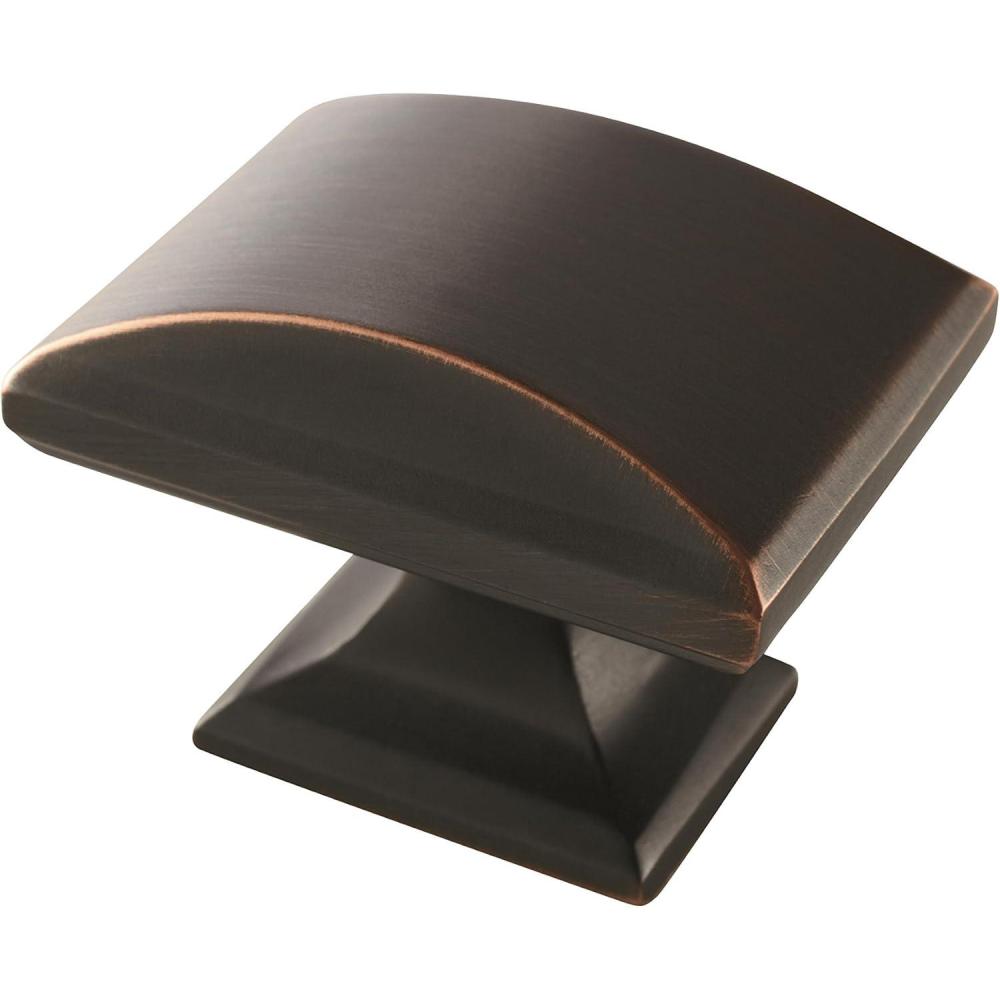 image:imageAmerock Cabinet Knob Oil Rubbed Bronze 114 inch 32 mm Length Candler 10 Pack Drawer Knob Cabinet HardwareOil Rubbed Bronze