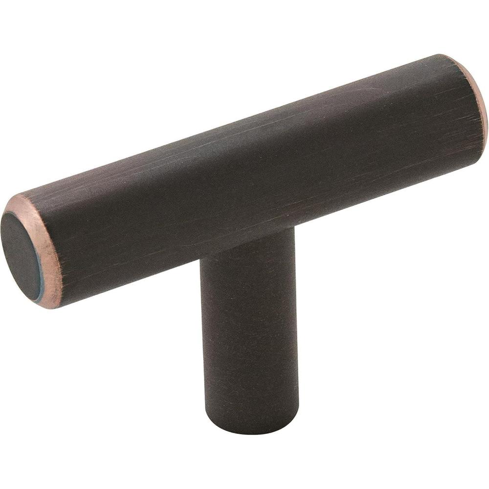 image:imageAmerock Cabinet Knob Stainless Steel 11516 inch 49 mm Length Bar Pulls 1 Pack Drawer Knob Cabinet HardwareOil Rubbed Bronze