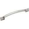 Amerock | Appliance Pull | Antique Silver | 8 inch (203 mm) Center to Center | Candler | 1 Pack | Drawer Pull | Drawer Handle | Cabinet Hardware(Polished Nickel)