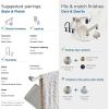 Amerock | Brushed Nickel | Monument | Towel Bar | 24 inch (610 mm) | 4 Piece | Bathroom Accessories Set