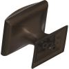 Amerock | Cabinet Knob | Antique Silver | 1-1/4 inch (32 mm) Length | Candler | 1 Pack | Drawer Knob | Cabinet Hardware(Caramel Bronze)