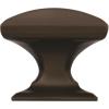 Amerock | Cabinet Knob | Antique Silver | 1-1/4 inch (32 mm) Length | Candler | 1 Pack | Drawer Knob | Cabinet Hardware(Caramel Bronze)
