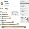 Amerock | Cabinet Knob | Oil Rubbed Bronze | 1-1/4 inch (32 mm) Length | Candler | 10 Pack | Drawer Knob | Cabinet Hardware(Golden Champagne)