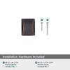Amerock | Cabinet Knob | Oil Rubbed Bronze | 1-1/4 inch (32 mm) Length | Candler | 10 Pack | Drawer Knob | Cabinet Hardware(Oil Rubbed Bronze)