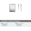 Amerock | Cabinet Knob | Oil Rubbed Bronze | 1-1/4 inch (32 mm) Length | Candler | 10 Pack | Drawer Knob | Cabinet Hardware(Polished Chrome)