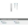 Amerock | Cabinet Knob | Stainless Steel | 1-15/16 inch (49 mm) Length | Bar Pulls | 1 Pack | Drawer Knob | Cabinet Hardware(Polished Chrome)
