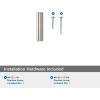 Amerock | Cabinet Knob | Stainless Steel | 1-15/16 inch (49 mm) Length | Bar Pulls | 1 Pack | Drawer Knob | Cabinet Hardware(Satin Nickel)