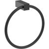 Amerock | Matte Black | Monument | Towel Bar | 24 inch (610 mm) | 3 Piece | Bathroom Accessories Set