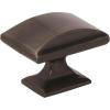 Amerock | Cabinet Knob | Antique Silver | 1-1/4 inch (32 mm) Length | Candler | 1 Pack | Drawer Knob | Cabinet Hardware(Gunmetal)