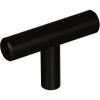 Amerock | Cabinet Knob | Stainless Steel | 1-15/16 inch (49 mm) Length | Bar Pulls | 1 Pack | Drawer Knob | Cabinet Hardware(Black Bronze)