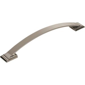 Amerock | Appliance Pull | Antique Silver | 8 inch (203 mm) Center to Center | Candler | 1 Pack | Drawer Pull | Drawer Handle | Cabinet Hardware(Polished Nickel)