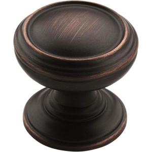 Amerock | Cabinet Knob | Oil Rubbed Bronze | 1-1/4 inch (32 mm) Diameter | Revitalize | 1 Pack | Drawer Knob | Cabinet Hardware