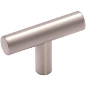 Amerock | Cabinet Knob | Stainless Steel | 1-15/16 inch (49 mm) Length | Bar Pulls | 1 Pack | Drawer Knob | Cabinet Hardware(Stainless Steel)
