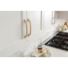 Amerock Bellamy 3-3/4 inch (96mm) Center-to-Center Matte Black Cabinet Pull, BP36688MB(Champagne Bronze)