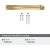 Amerock Bellamy 3-3/4 inch (96mm) Center-to-Center Matte Black Cabinet Pull, BP36688MB(Champagne Bronze)