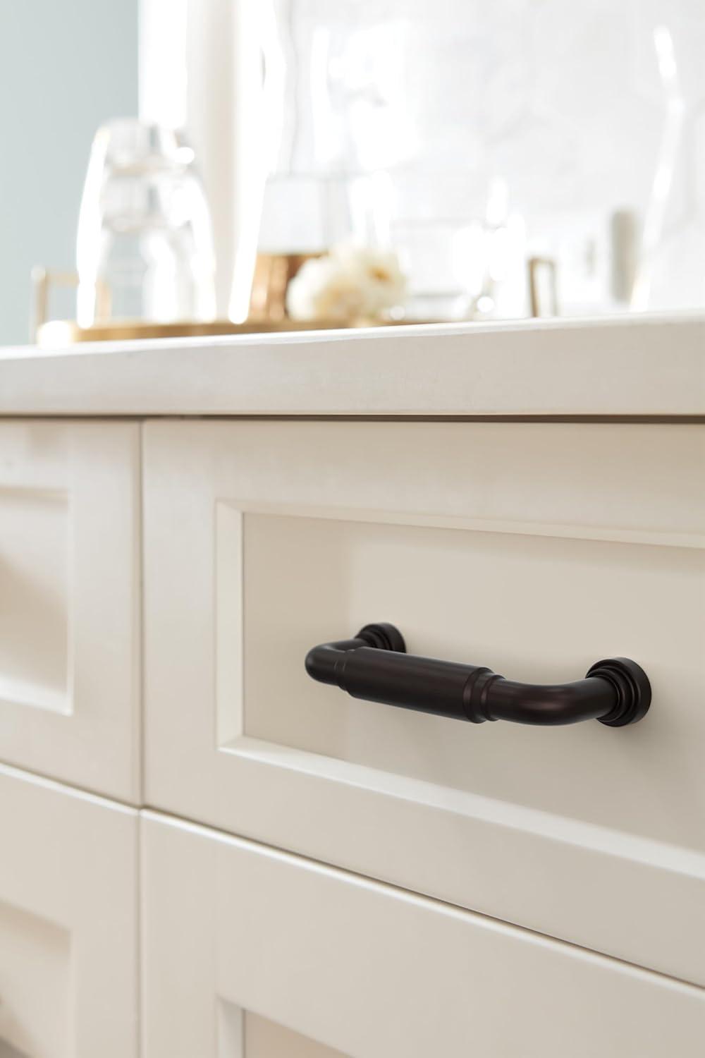 image:imageAmerock Coble 81316 inch 224mm CentertoCenter Matte Black Cabinet Pull BP37666MBOil Rubbed Bronze