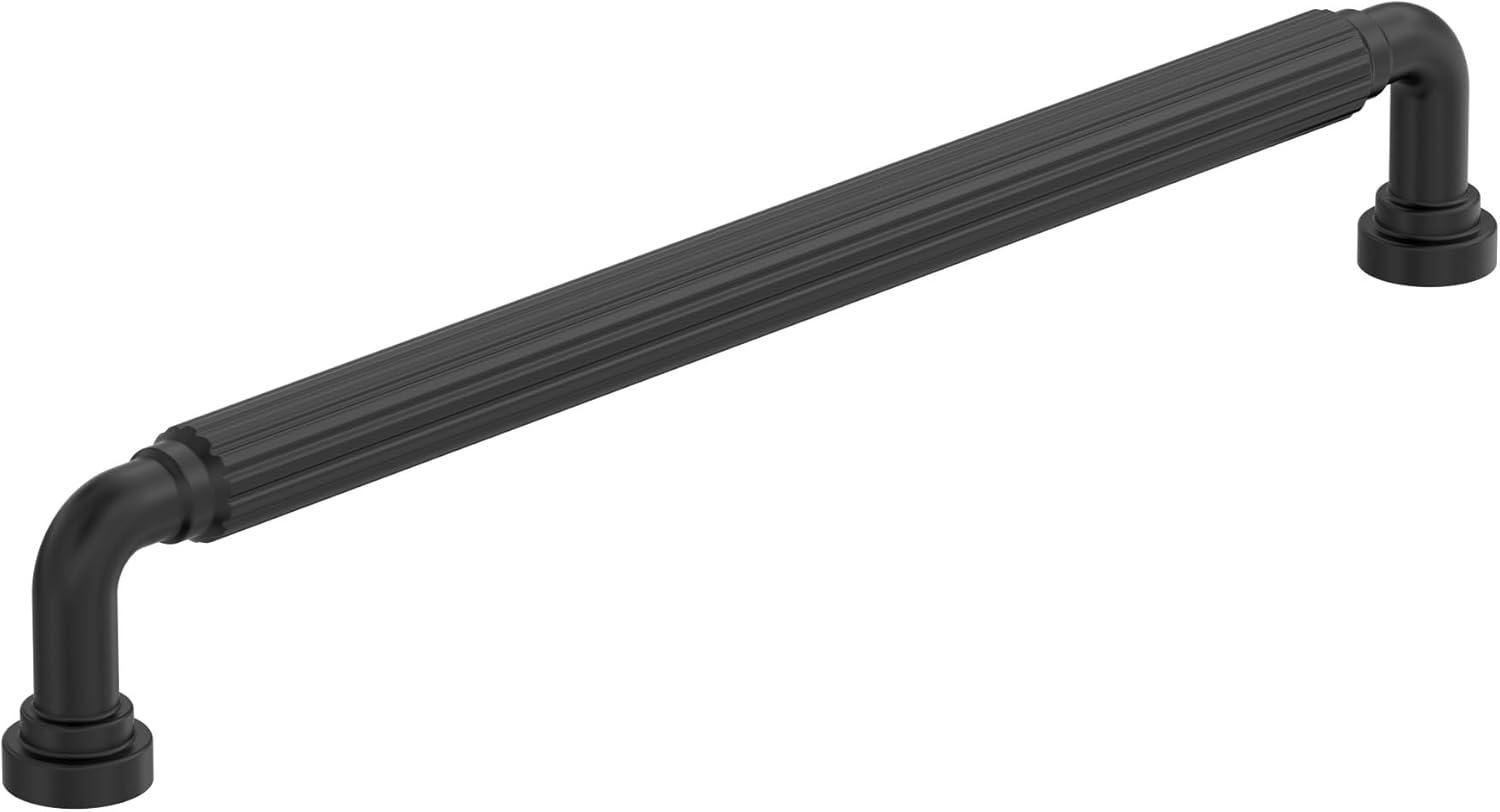 image:imageAmerock Cowrie 81316 inch 224mm CentertoCenter Golden Champagne Cabinet Pull BP37706BBZMatte Black