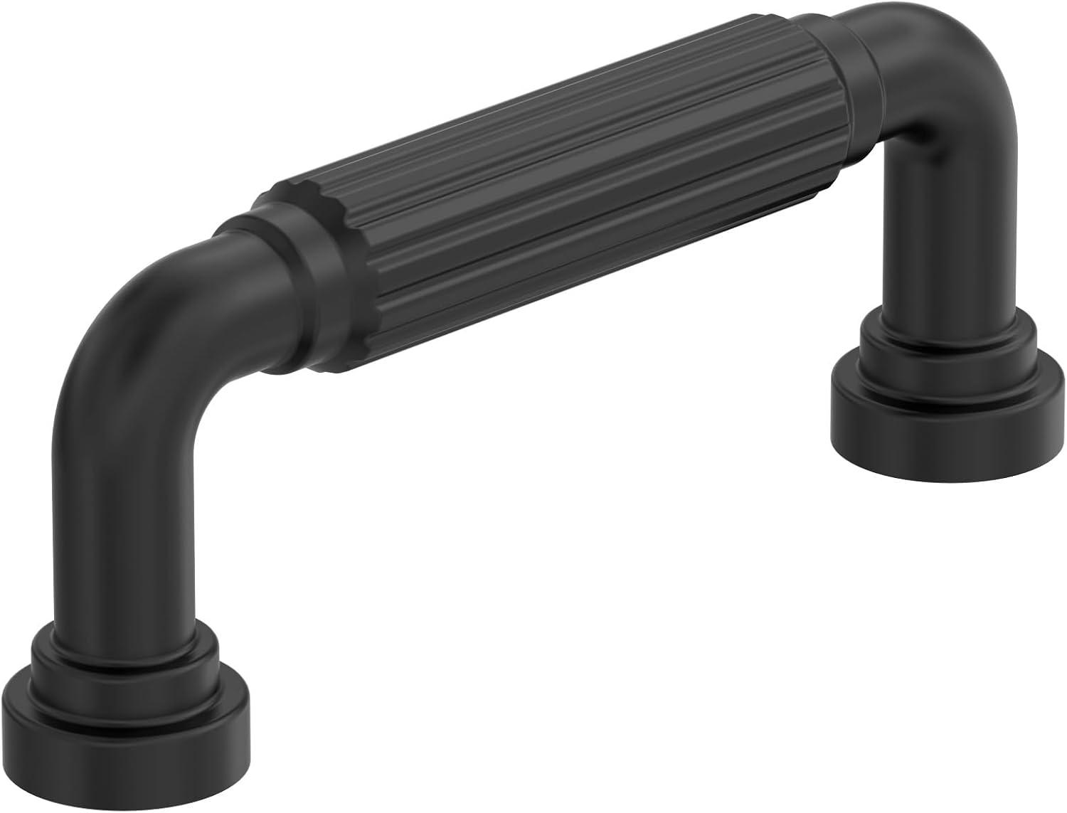 image:imageAmerock Cowrie 81316 inch 224mm CentertoCenter Golden Champagne Cabinet Pull BP37706BBZMatte Black