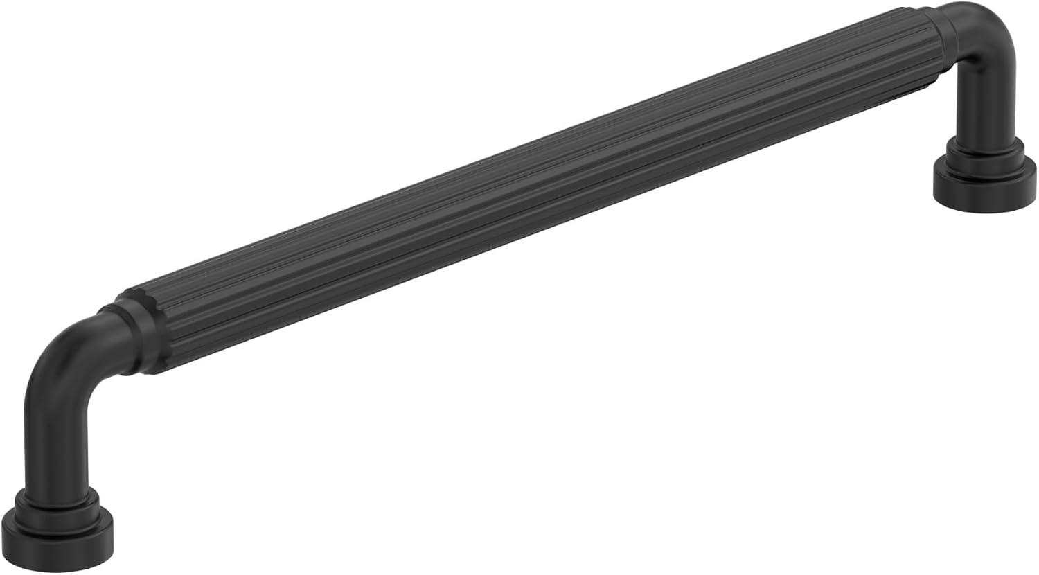 image:imageAmerock Cowrie 81316 inch 224mm CentertoCenter Golden Champagne Cabinet Pull BP37706BBZMatte Black