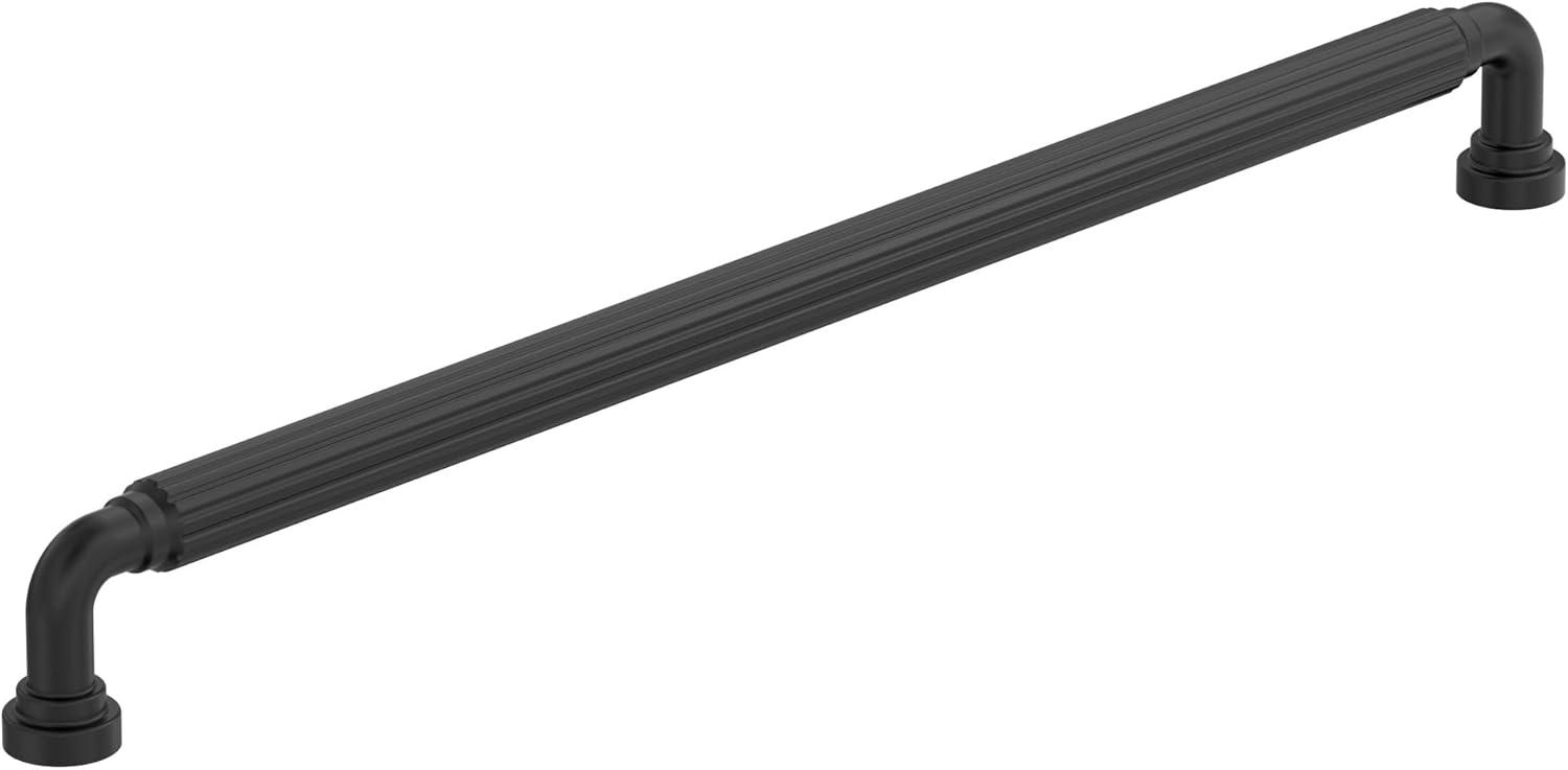 image:imageAmerock Cowrie 81316 inch 224mm CentertoCenter Golden Champagne Cabinet Pull BP37706BBZMatte Black