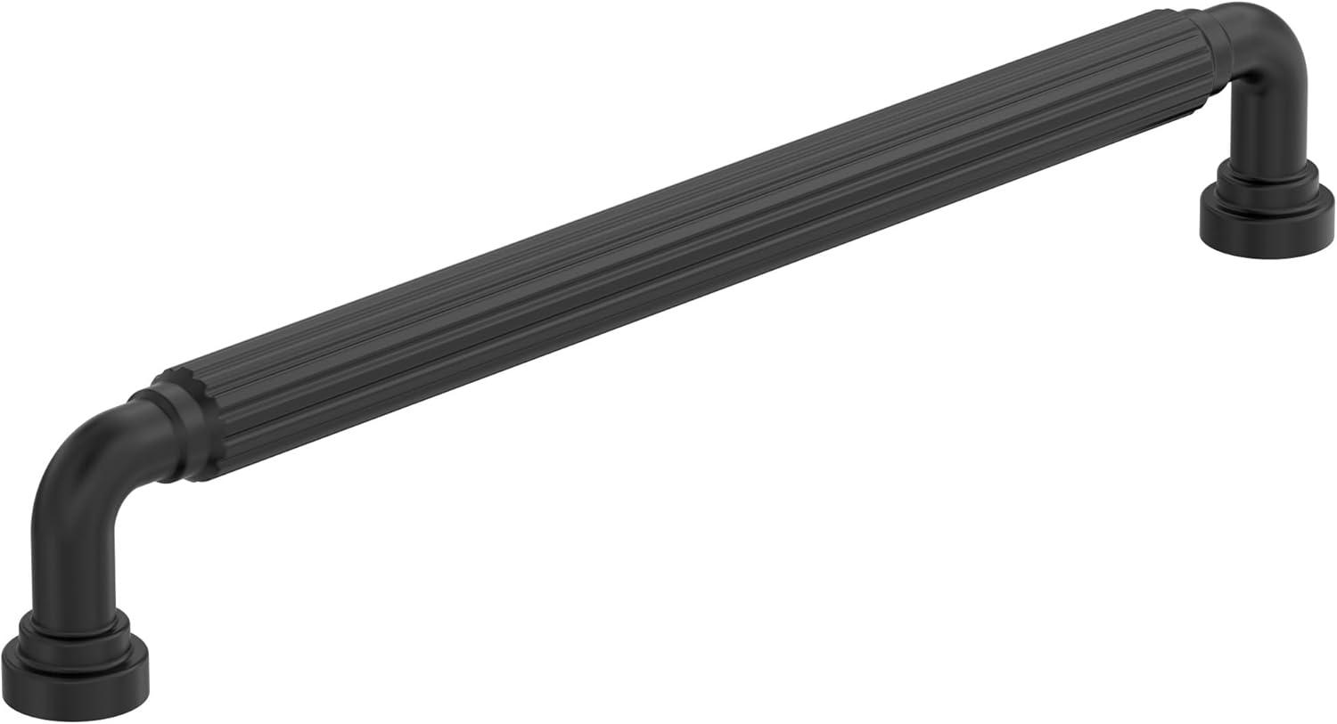 image:imageAmerock Cowrie 81316 inch 224mm CentertoCenter Golden Champagne Cabinet Pull BP37706BBZMatte Black