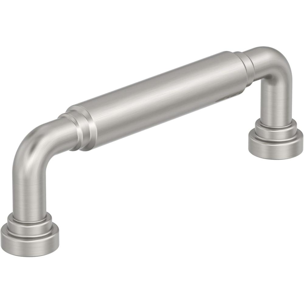 image:imageAmerock Coble 81316 inch 224mm CentertoCenter Matte Black Cabinet Pull BP37666MBSatin Nickel