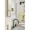 Amerock Coble 8-13/16 inch (224mm) Center-to-Center Matte Black Cabinet Pull, BP37666MB(Satin Nickel)